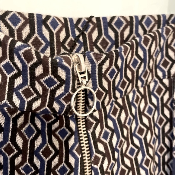 ZARA Jacquard Flare Pants - Picture 8 of 10